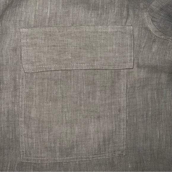 BABATON Fr ARITZIA 100% linen shirt size medium NWT - Picture 7 of 13